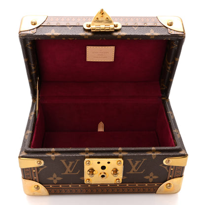 Louis Vuitton Monogram Coffret Tresor 20 Jewelry Case 4 of 8