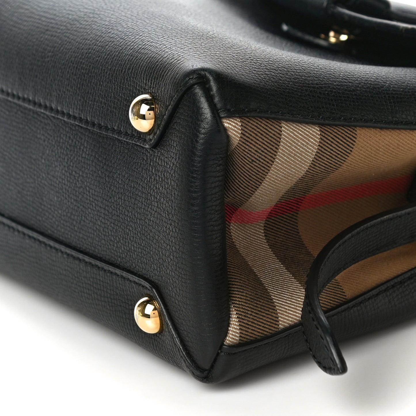 Derby Calfskin House Check Small Camberley Black
