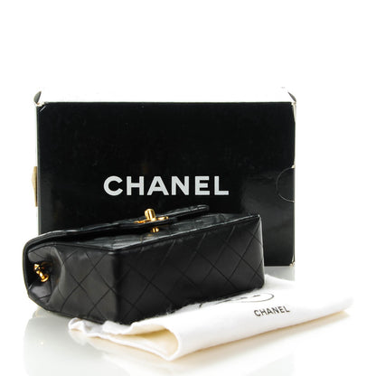 Chanel Lambskin Quilted Mini Square Flap Black 4 of 9