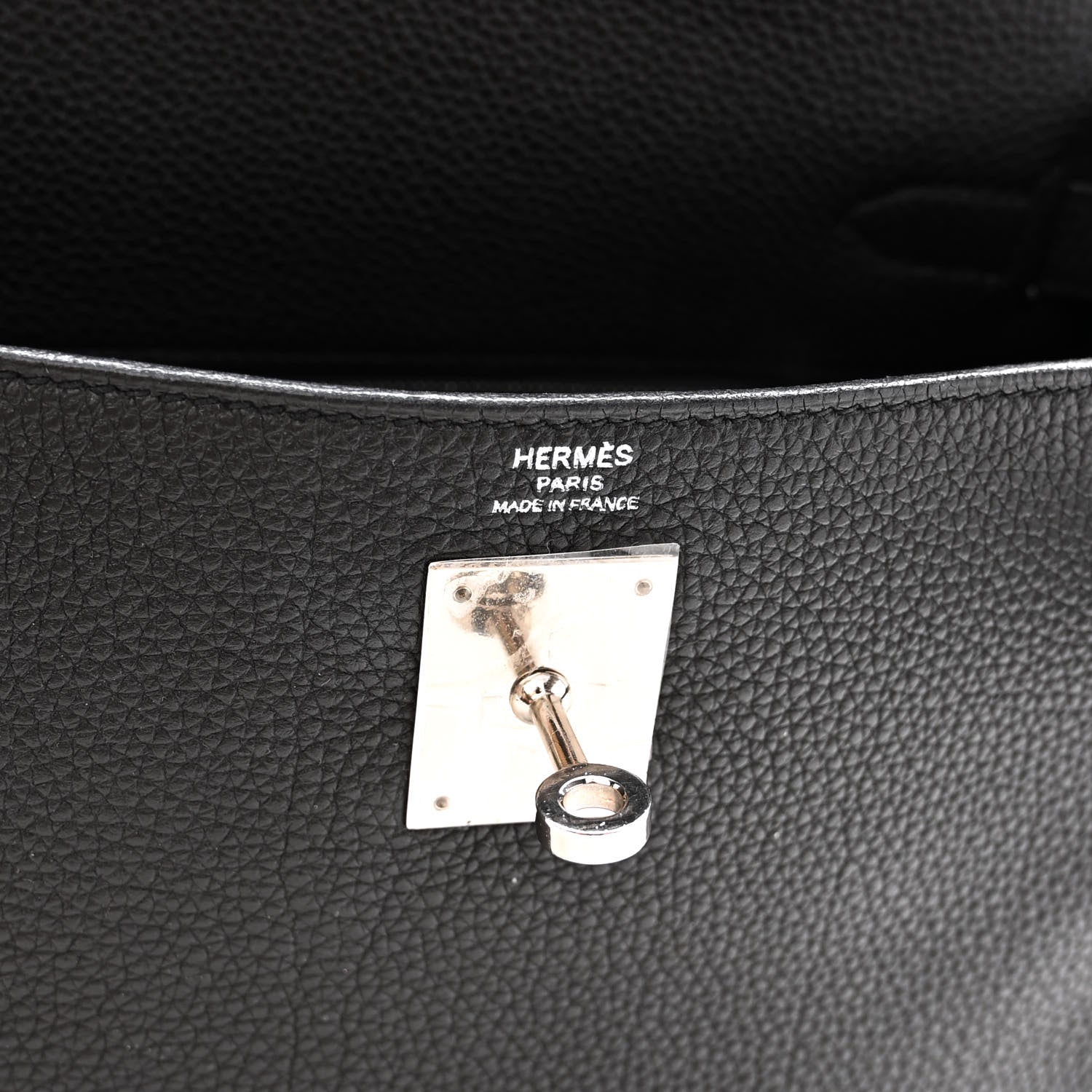 Hermes Togo Kelly Retourne 28 Black 6 of 12