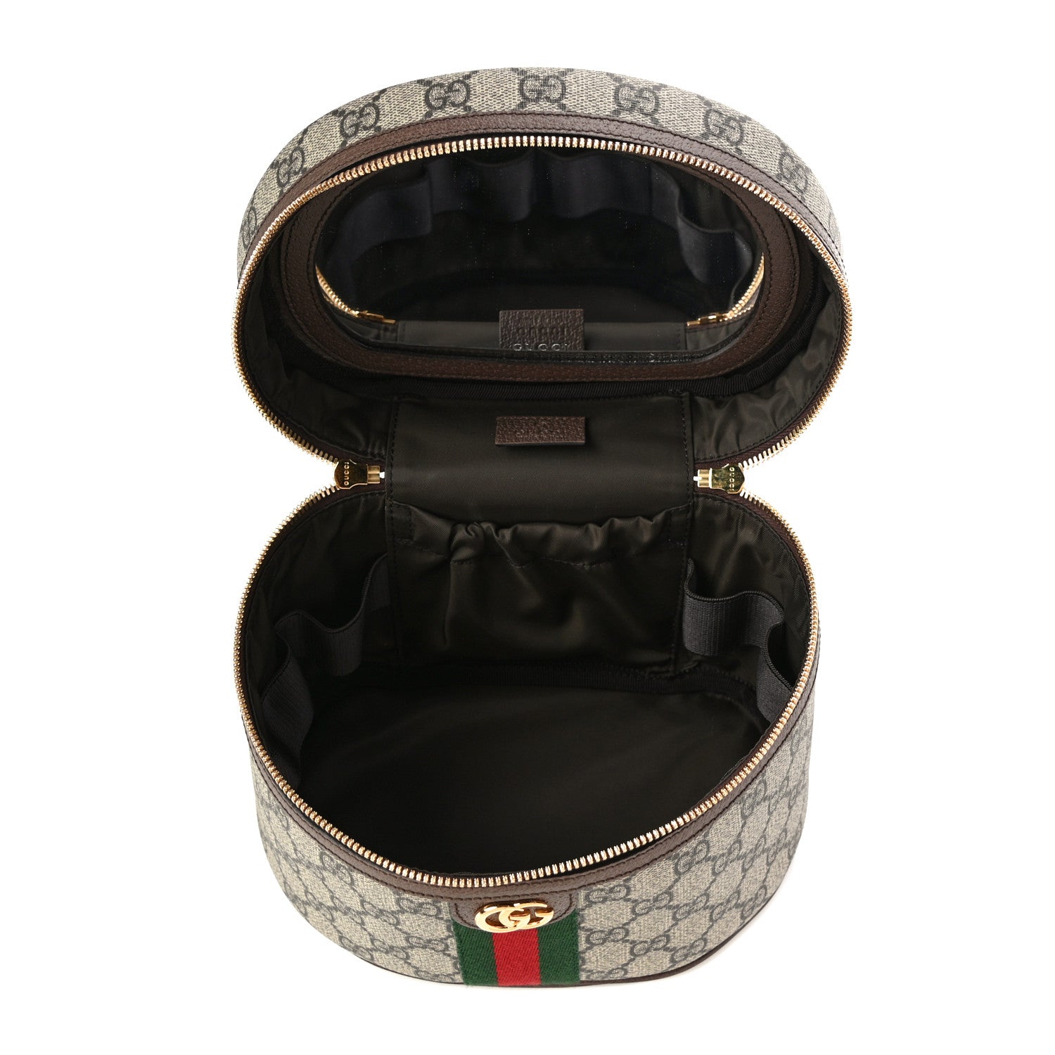 Gucci GG Supreme Monogram Ophidia Vanity Cosmetic Case 5 of 12