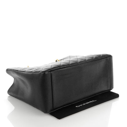 Chanel Caviar Quilted Grand Shopping Tote GST Black 4 of 7