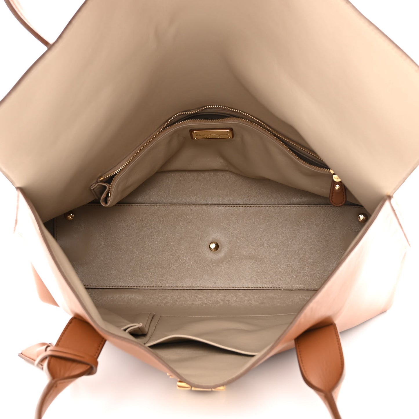 Calfskin Large Sookie Satchel Brown