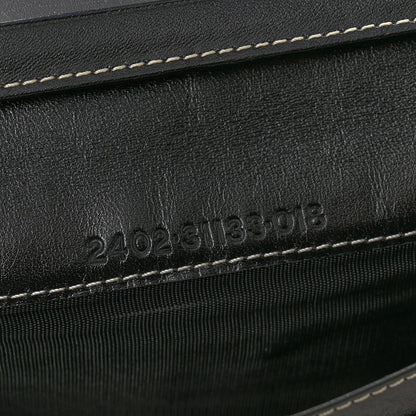 Fendi Zucchino Forever Continental Wallet Navy 7 of 11