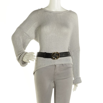 Gucci Guccissima Interlocking G 40mm Belt 80 32 Black 2 of 5
