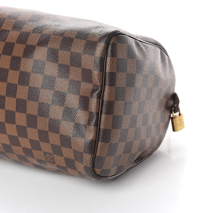 Louis Vuitton Damier Ebene Speedy 30 7 of 8