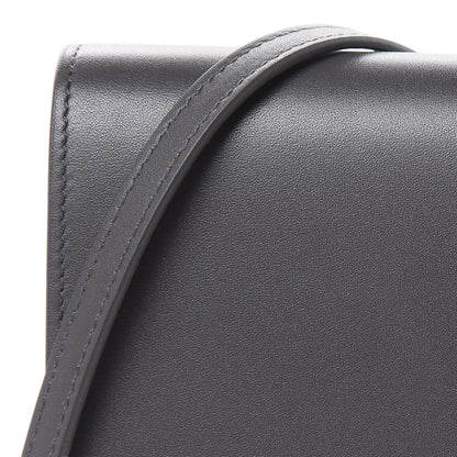 Saint Laurent Smooth Calfskin Classic Monogram Kate Tassel Chain Wallet Asphalt 10 of 11