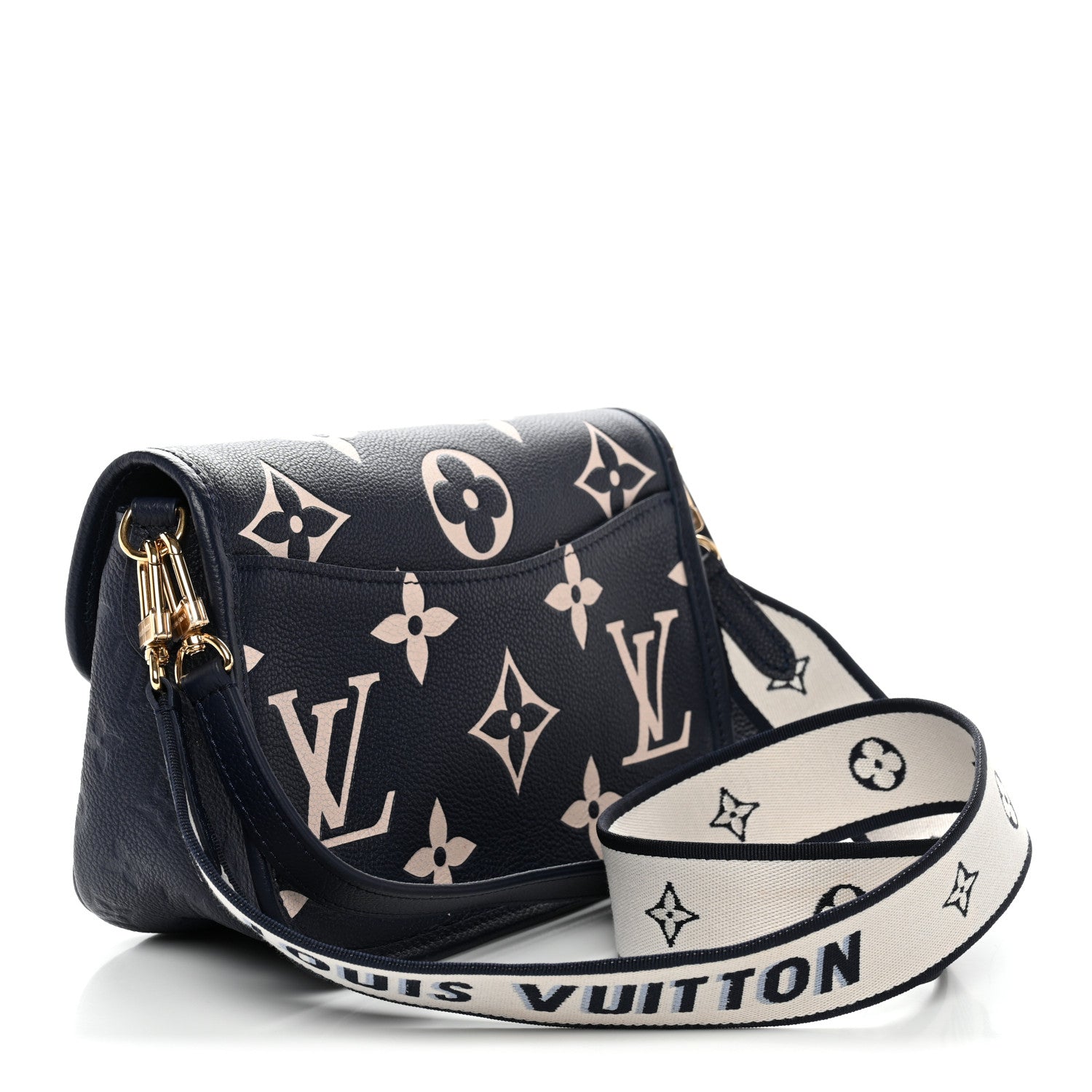 Louis Vuitton Empreinte Giant Monogram Diane Navy Creme 3 of 9