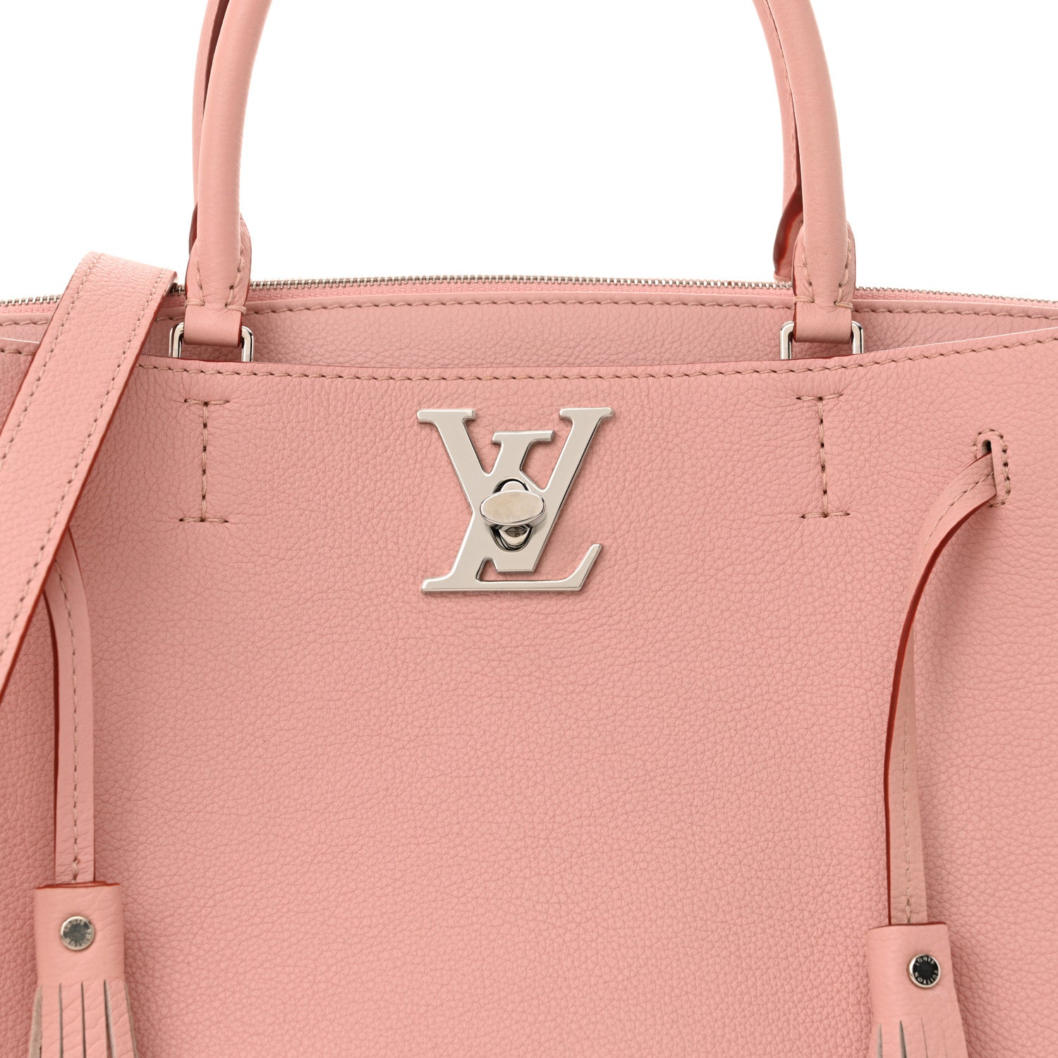 Louis Vuitton Calfskin Lockmeto Rose Poudre 7 of 10