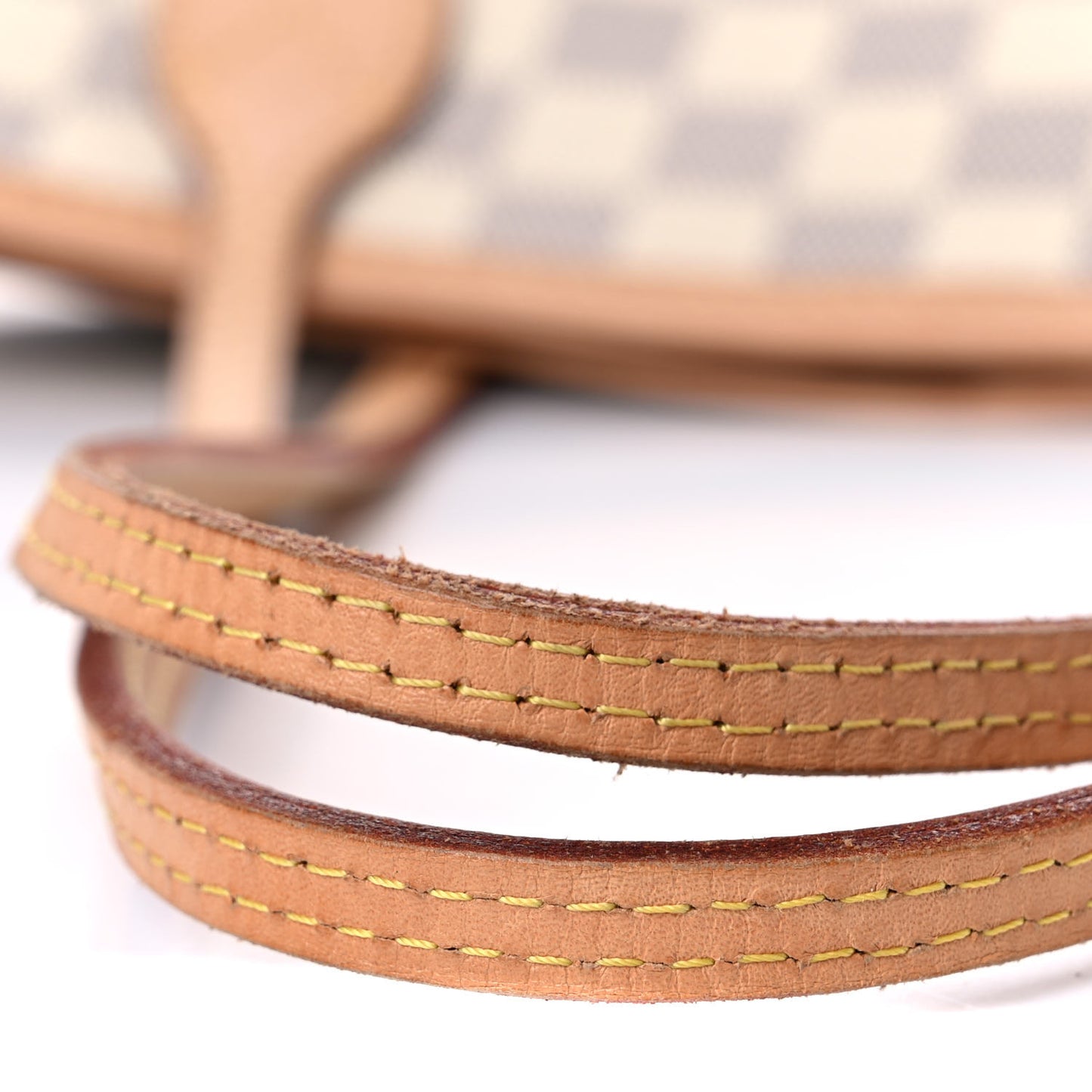 Damier Azur Neo Neverfull MM Rose Ballerine