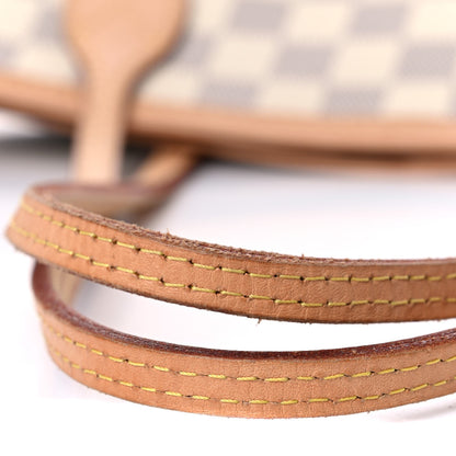 Louis Vuitton Damier Azur Neo Neverfull MM Rose Ballerine 25 of 30