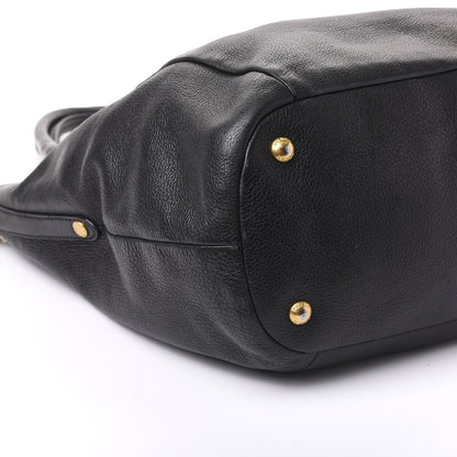 Prada Vitello Daino Hobo Black 5 of 8