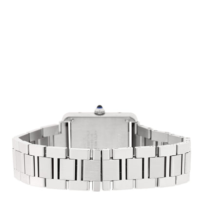 Cartier Stainless Steel 24mm Tank Solo Quartz Watch 3 of 5