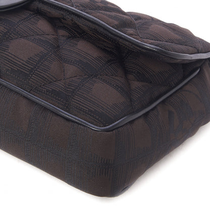Chanel Nylon Quilted Travel Flap Dark Brown 4 of 8
