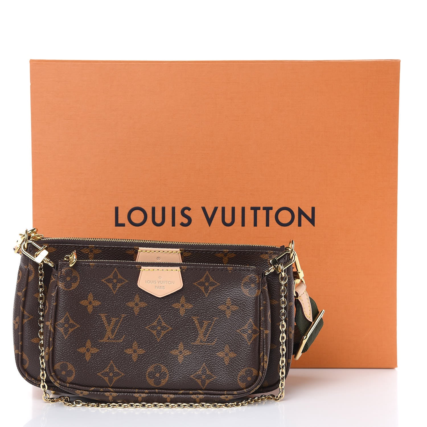 Louis Vuitton Monogram Multi Pochette Accessories Kaki 11 of 11
