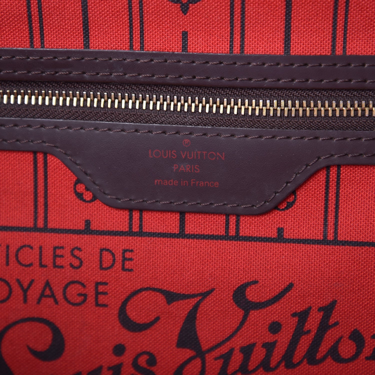 Louis Vuitton Damier Ebene Neverfull PM 6 of 11
