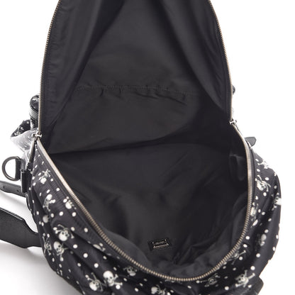 Dolce & Gabbana Nylon Skull Print Backpack Black 5 of 6