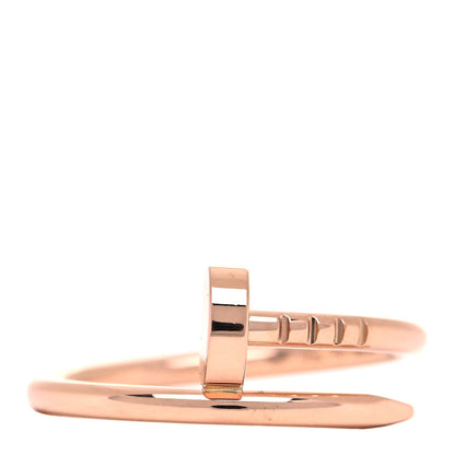 Cartier 18K Pink Gold Small Juste Un Clou Ring 49 5 2 of 12