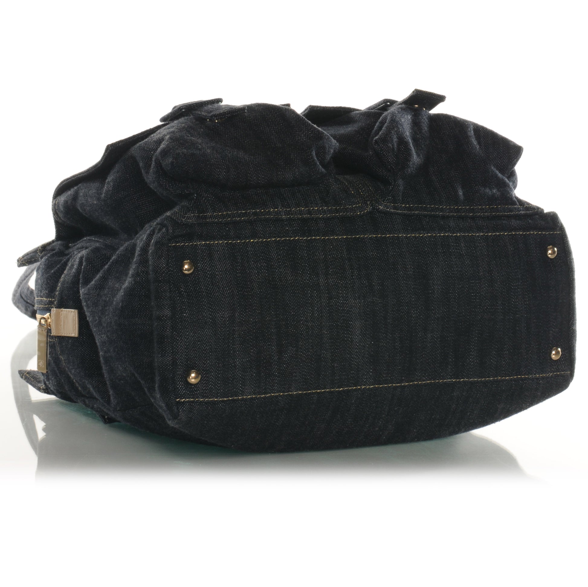 Chanel Denim CC Double Pocket Shoulder Bag 4 of 7