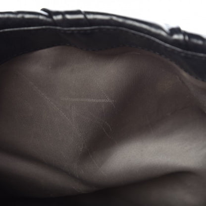 Chanel Glazed Calfskin Twisted Maxi Flap Black 12 of 12