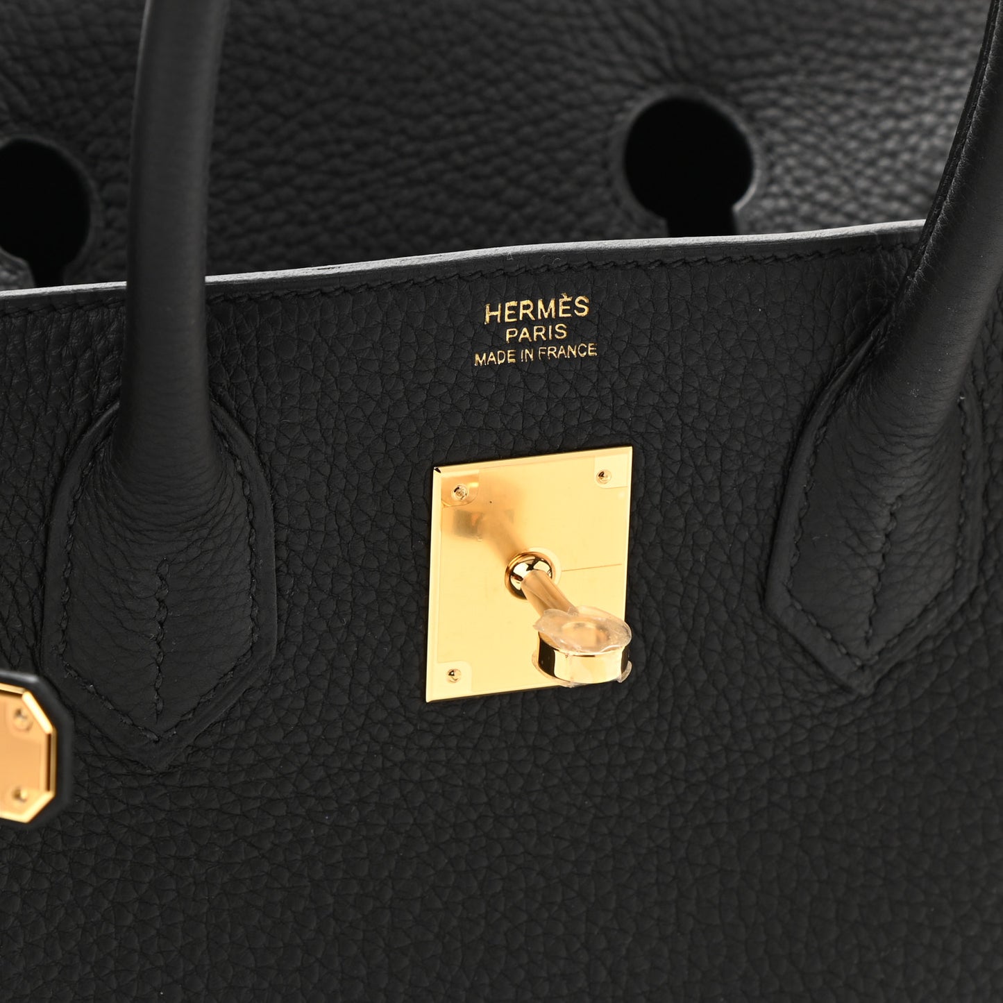 Togo Birkin 30 Black