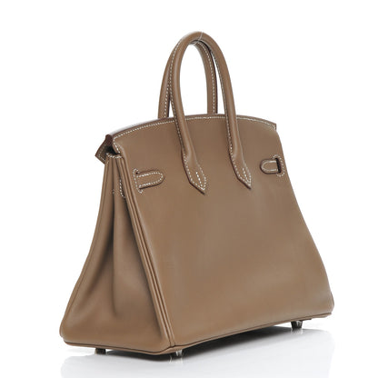 Hermes Swift Birkin 25 Etoupe 3 of 25