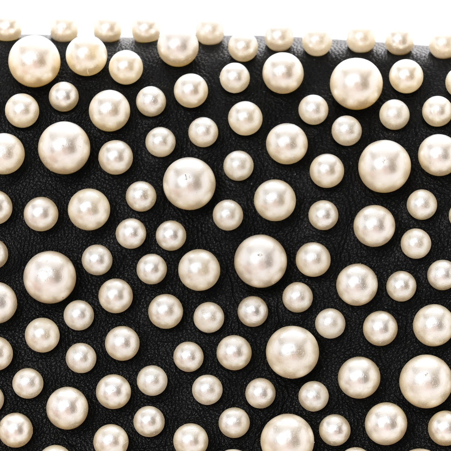 Chanel Lambskin Pearls Flap Black 13 of 13