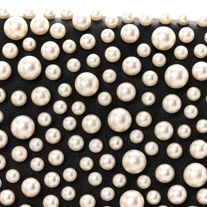 Chanel Lambskin Pearls Flap Black 13 of 13