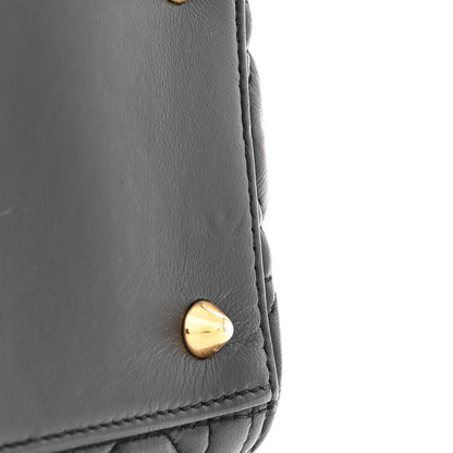 Christian Dior Lambskin Cannage Medium Lady Dior Black 15 of 15