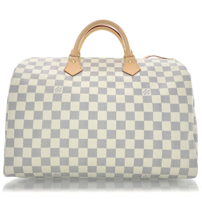 Louis Vuitton Damier Azur Speedy 35 1 of 9