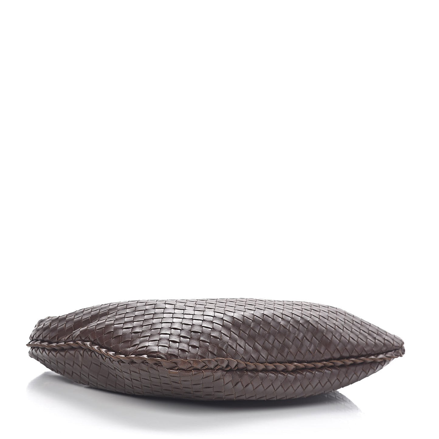 Nappa Intrecciato Medium Veneta Hobo Ebano