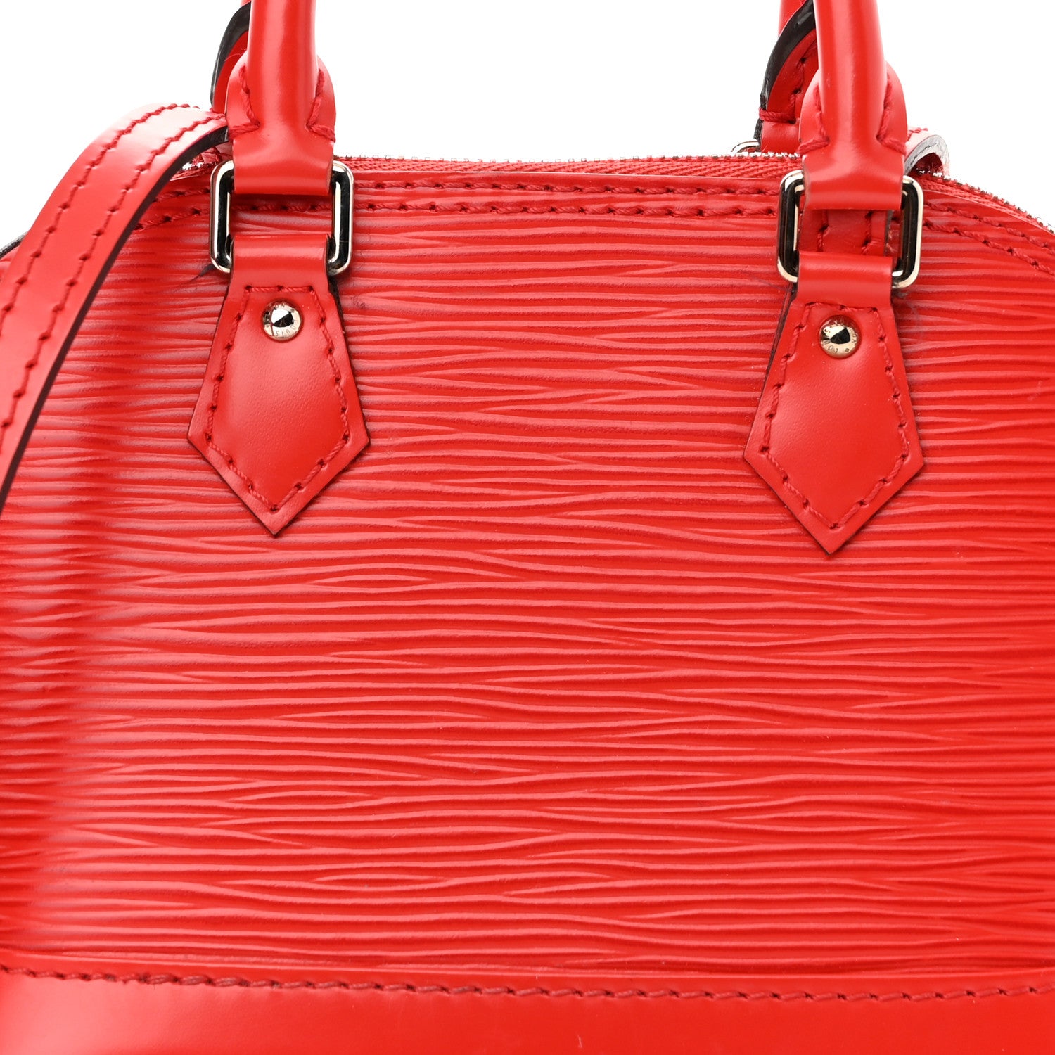 Louis Vuitton Epi Nano Alma Coquelicot 8 of 12