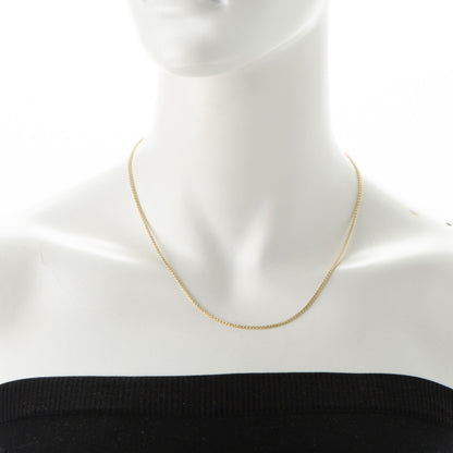 David Yurman 18K Yellow Gold 2.7mm Box Chain Necklace 18" 2 of 5
