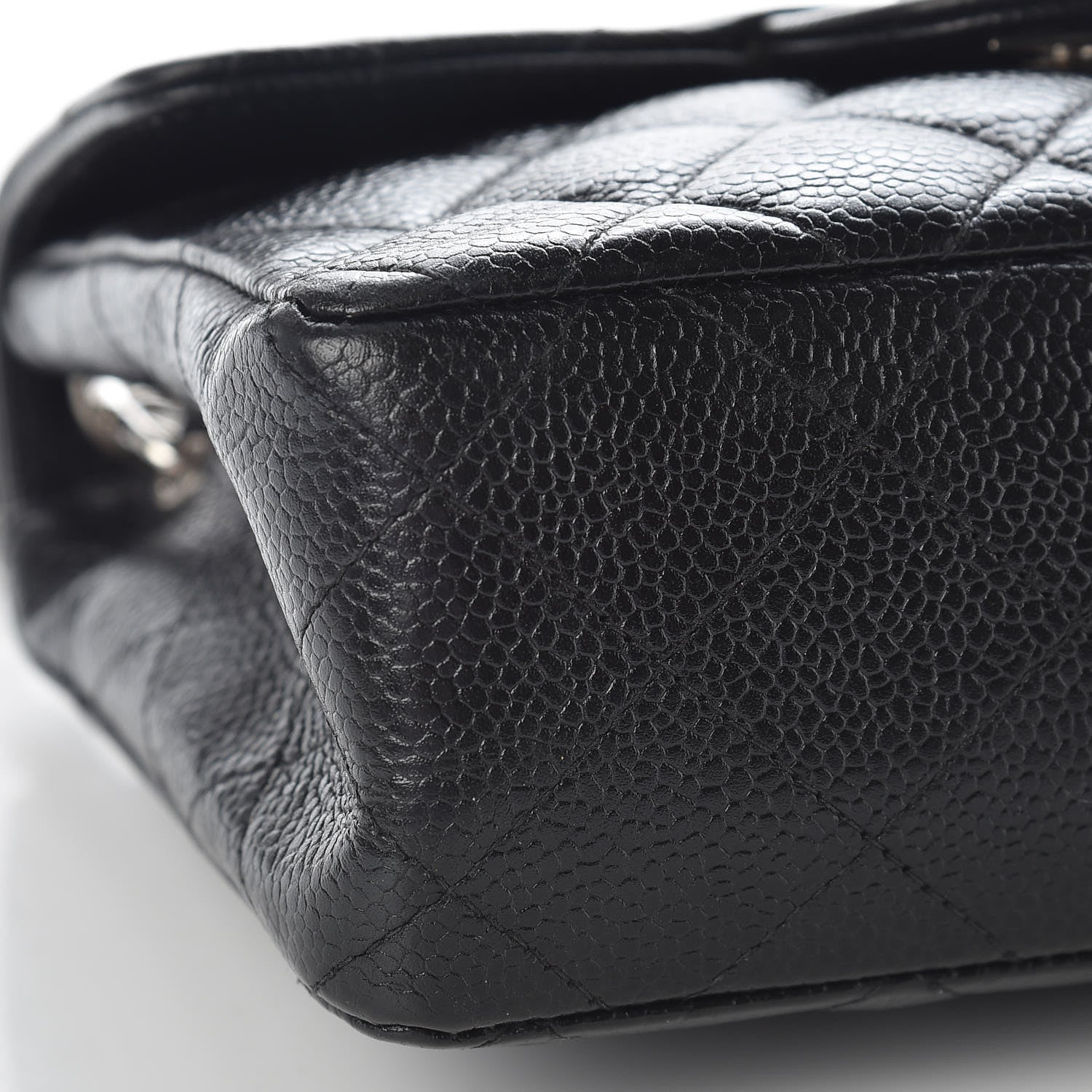 Chanel Caviar Quilted Mini Square Flap Black 8 of 9