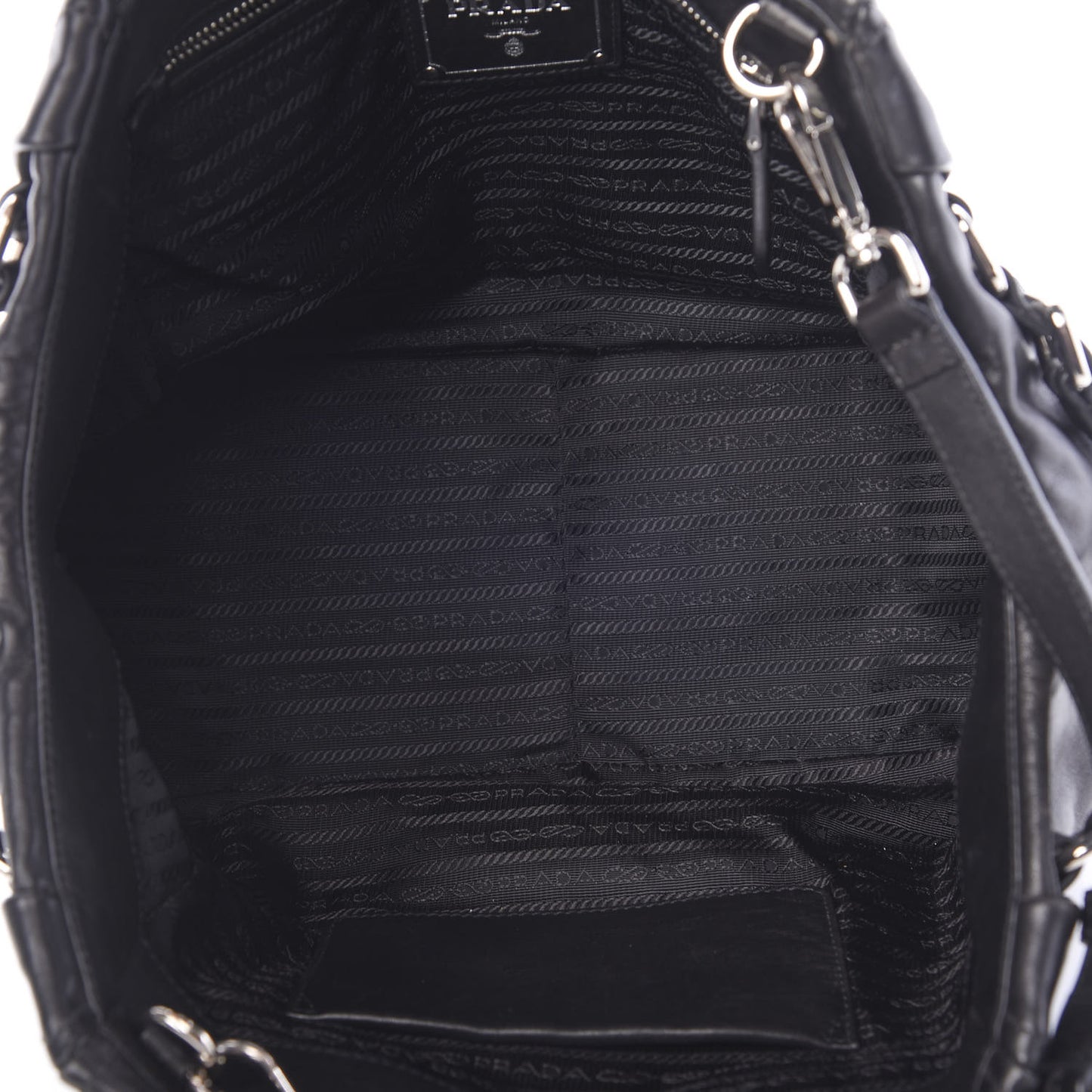 Soft Calf Shoulder Bag Black