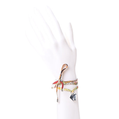 Hermes Silk Tourbillon de Couleurs Silk Bracelet 2 of 7