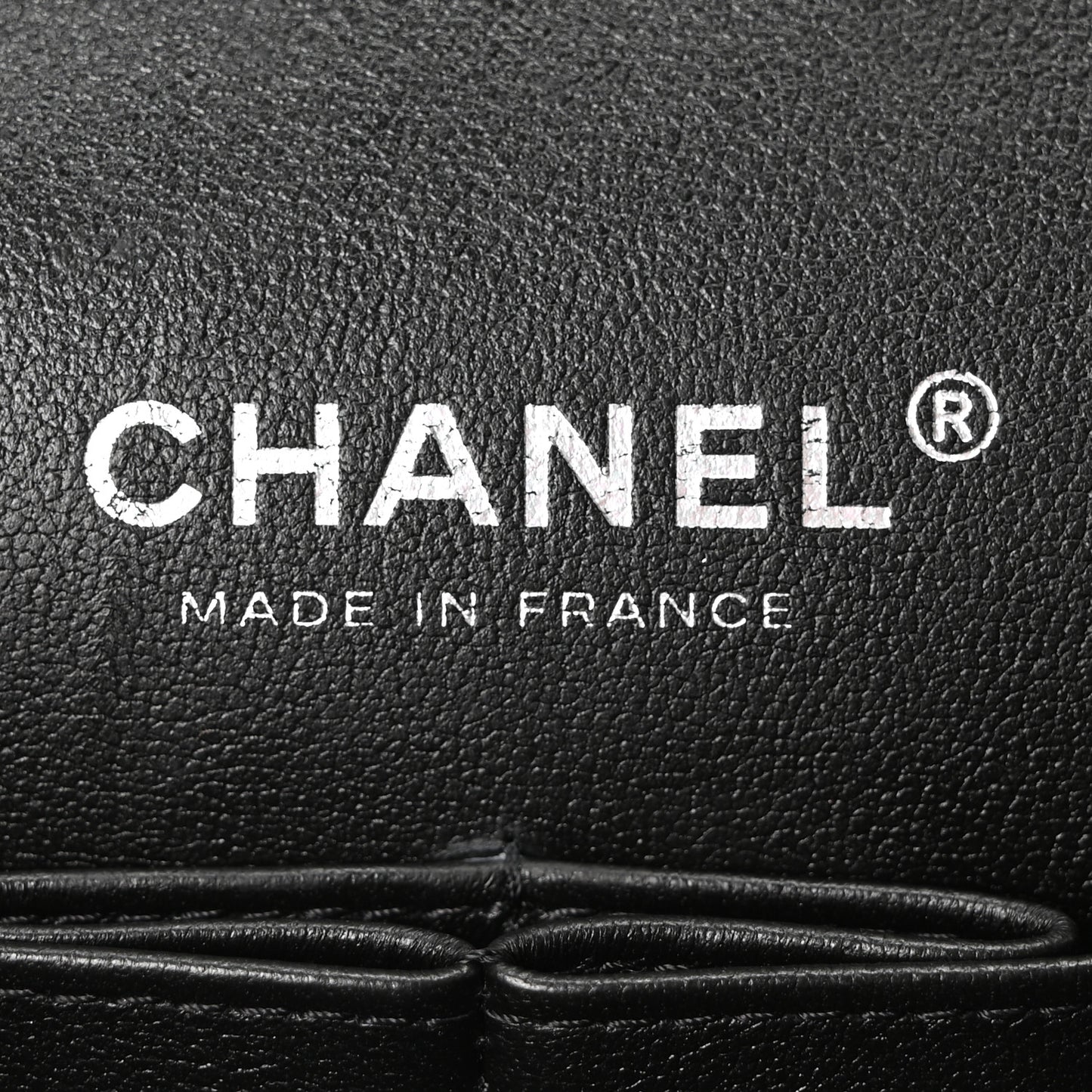 Lambskin Quilted Medium Double Flap So Black