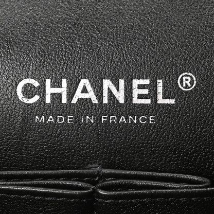 Chanel Lambskin Quilted Medium Double Flap So Black 6 of 10