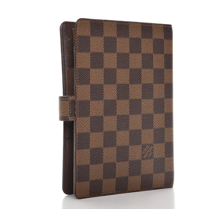 Louis Vuitton Damier Ebene Medium Ring Agenda Cover 3 of 7