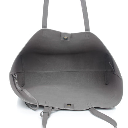 Saint Laurent Calfskin Large Shopping Tote Fog 6 of 9
