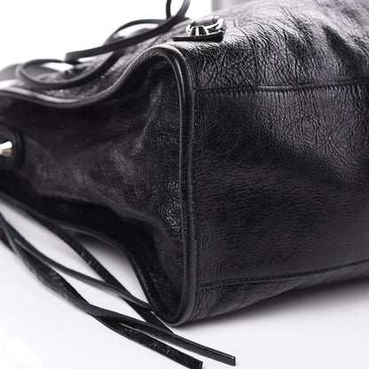 Balenciaga Agneau Classic Silver Hardware City Black 8 of 9