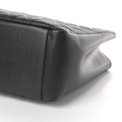 Chanel Caviar Quilted Grand Shopping Tote GST Black 10 of 10