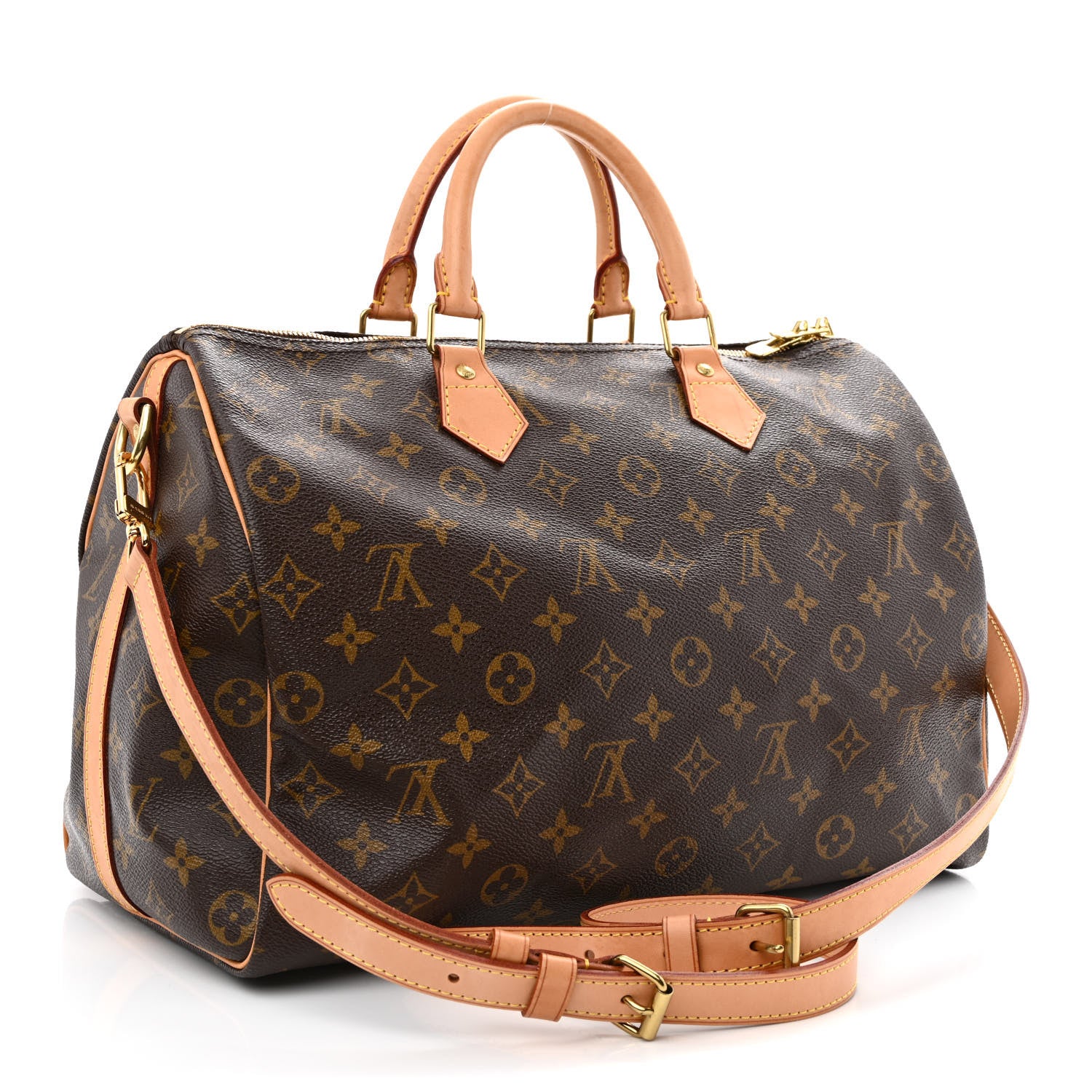 Louis Vuitton Monogram Speedy Bandouliere 35 3 of 10