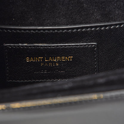 Saint Laurent Patent Small Classic Lulu Bag Black 7 of 11