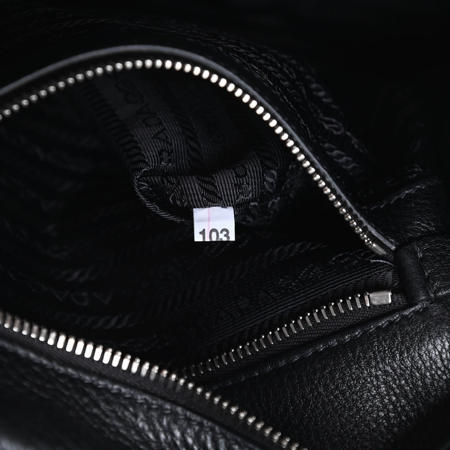 Vitello Daino Dome Satchel Black