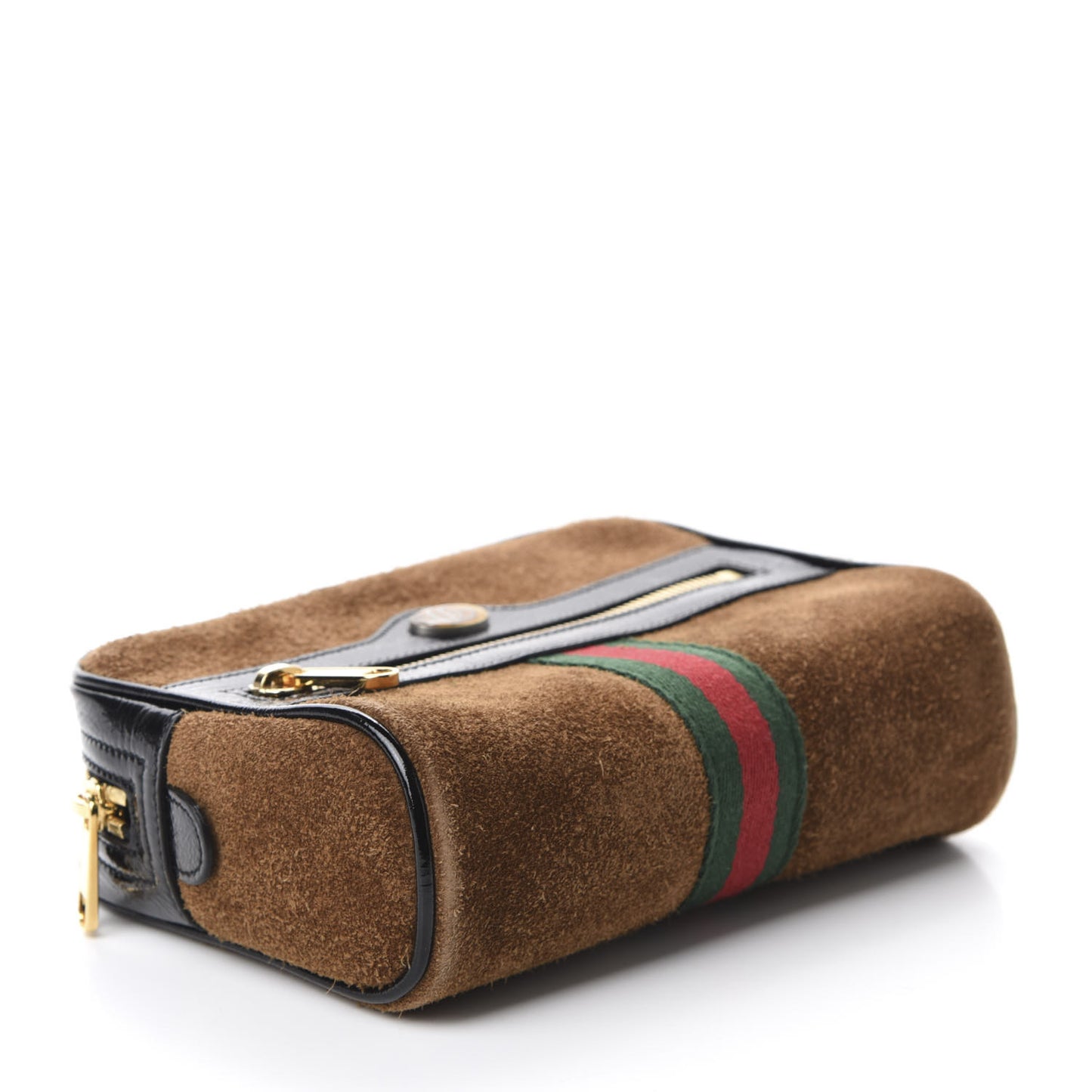 Suede Small Ophidia Belt Bag 65 26 Nocciola Black