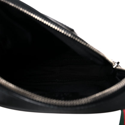 Gucci GG Supreme Monogram Web Belt Bag Black 5 of 16