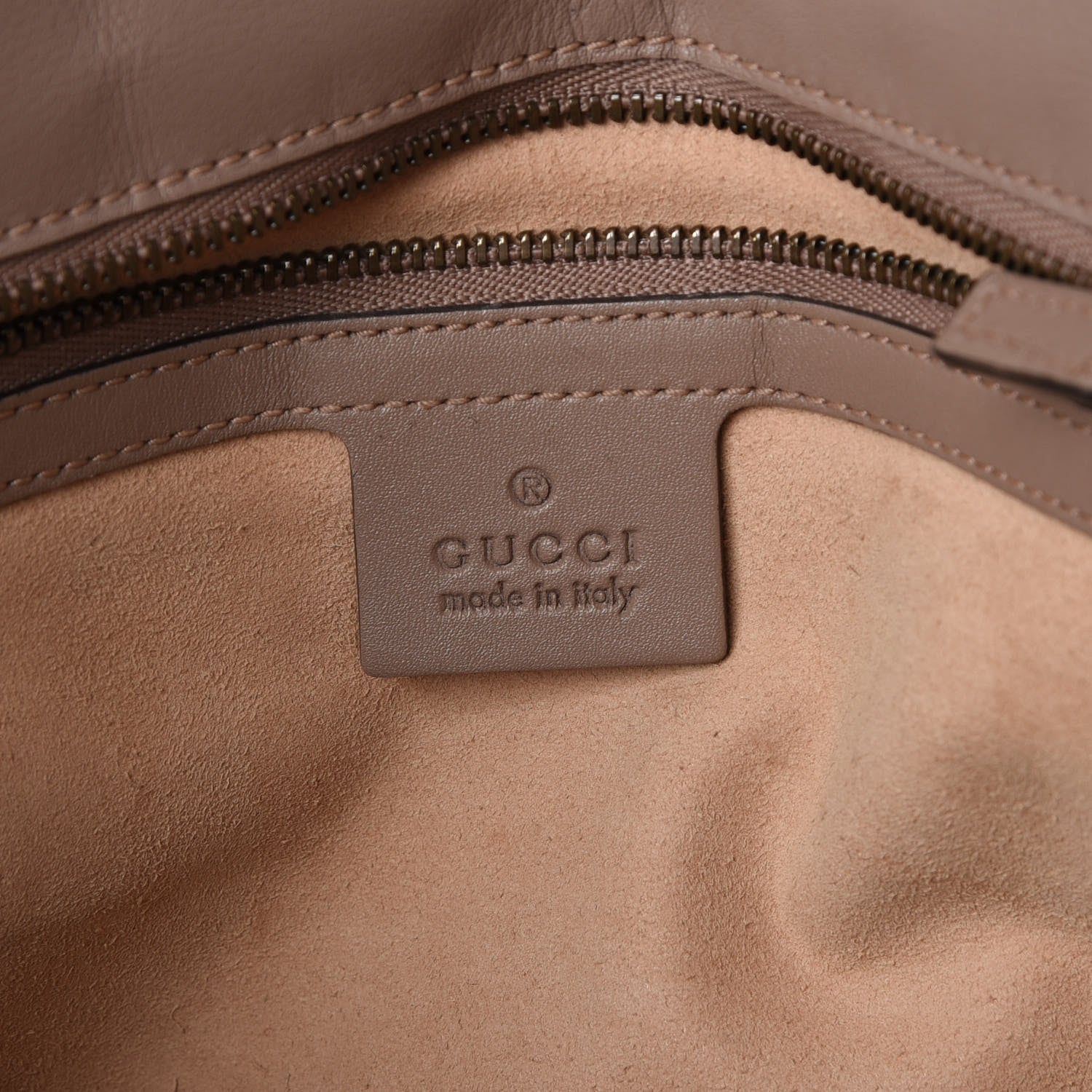 Gucci Calfskin Matelasse Medium GG Marmont Shoulder Bag Porcelain Rose 6 of 10