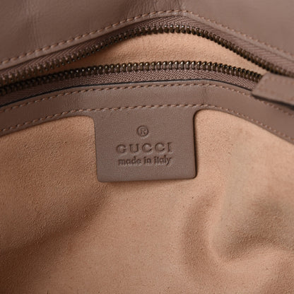 Gucci Calfskin Matelasse Medium GG Marmont Shoulder Bag Porcelain Rose 6 of 10