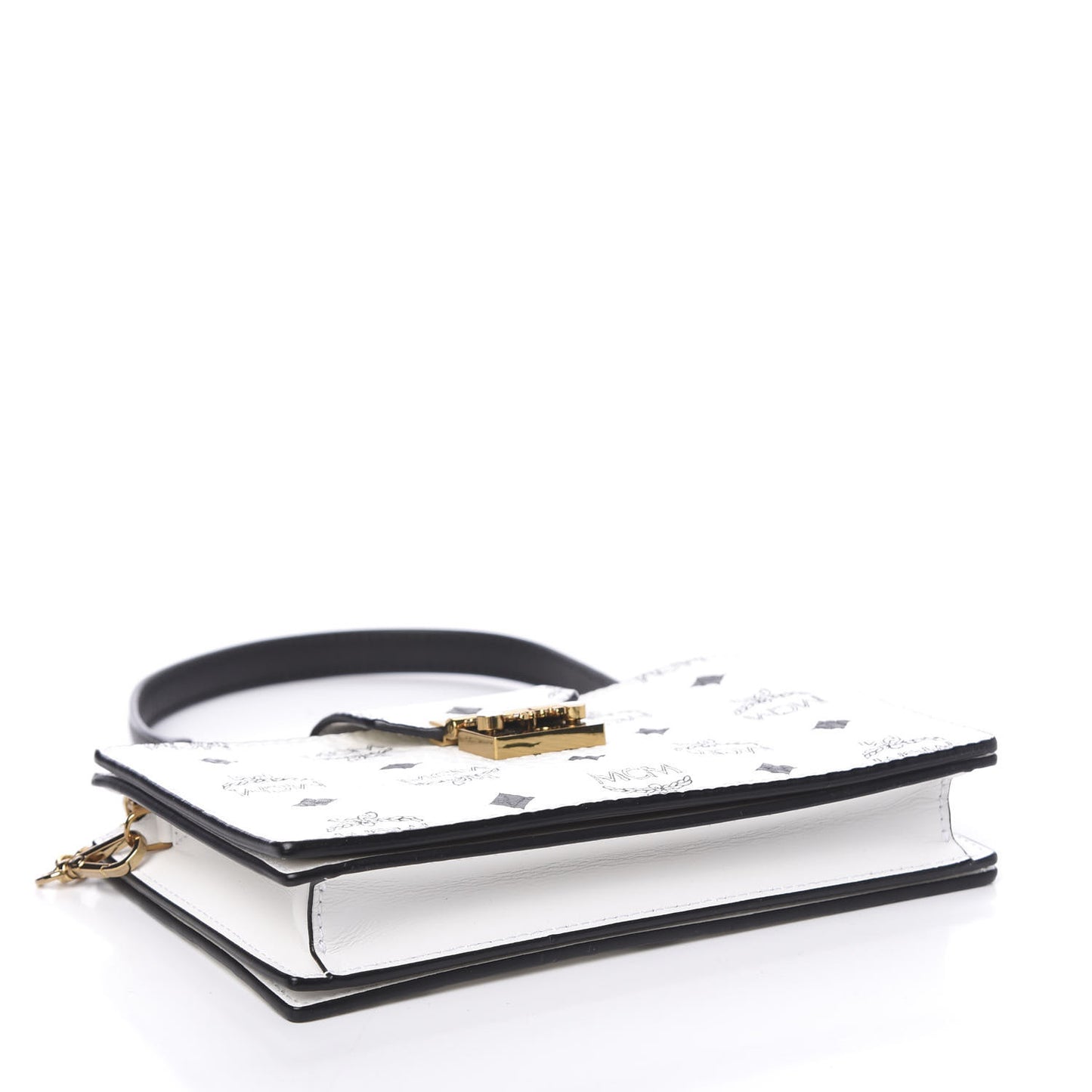 Visetos Small Patricia Chain Wallet White
